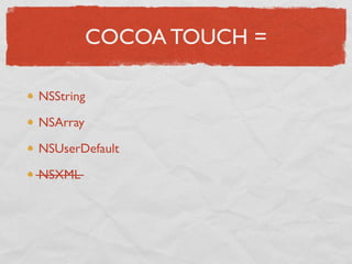 Einfürung iPhone Entwicklung