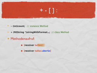Einfürung iPhone Entwicklung