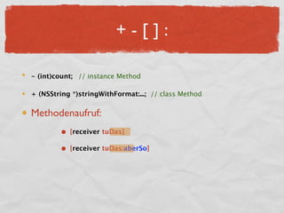 Einfürung iPhone Entwicklung