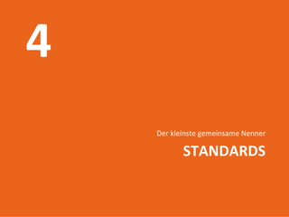 Der kleinste gemeinsame Nenner

                             STANDARDS

Introduction to mobile web
        17.06.2009
            35
 