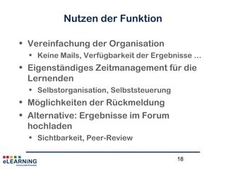 18
Dateien verwalten
Moodle-Kurs (v 1.9)
Dateimanager Thema 1
Thema 2
 