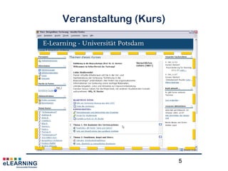 5
„Didaktische Funktionen“ von Medien
• Medien können Aufgaben in einem Lehr-
Lern-Arrangement unterstützen oder
übernehmen (z.B. Organisation, Übung)
• Ausgangspunkte der Planung können das
konkrete Szenario und die angewandten
Methoden sein (z.B. Szenario „Tutorium“)
• Leitfrage: „Welche (szenariotypischen)
didaktischen Aufgaben können mit
welchen digitalen Medien unterstützt
werden?“
 