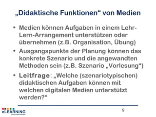 9
Inhalte und Aktivitäten
 