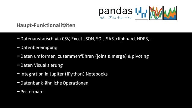 Einfuhrung Datenanalyse Mit Pandas Data2day
