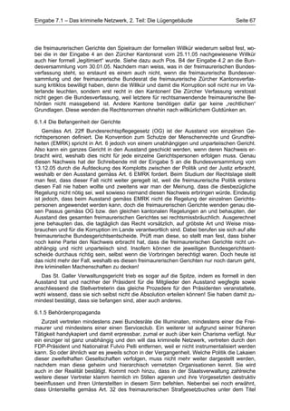 Eingabe 7.1 – Das kriminelle Netzwerk, 2. Teil: Die Lügengebäude                      Seite 67




die freimaurerischen Gerichte den Spielraum der formellen Willkür wiederum selbst fest, wo-
bei die in der Eingabe 4 an den Zürcher Kantonsrat vom 25.11.05 nachgewiesene Willkür
auch hier formell „legitimiert“ wurde. Siehe dazu auch Pos. B4 der Eingabe 4.2 an die Bun-
desversammlung vom 30.01.05. Nachdem man weiss, was in der freimaurerischen Bundes-
verfassung steht, so erstaunt es einem auch nicht, wenn die freimaurerische Bundesver-
sammlung und der freimaurerische Bundesrat die freimaurerische Zürcher Kantonsverfas-
sung kritiklos bewilligt haben, denn die Willkür und damit die Korruption soll nicht nur im Va-
terlande leuchten, sondern erst recht in den Kantonen! Die Zürcher Verfassung verstosst
nicht gegen die Bundesverfassung, weil letztere für rechtsanwendende freimaurerische Be-
hörden nicht massgebend ist. Andere Kantone benötigen dafür gar keine „rechtlichen“
Grundlagen. Diese wenden die Rechtsnormen ohnehin nach willkürlichem Gutdünken an.

6.1.4 Die Befangenheit der Gerichte
    Gemäss Art. 22ff Bundesrechtspflegegesetz (OG) ist der Ausstand von einzelnen Ge-
richtspersonen definiert. Die Konvention zum Schutze der Menschenrechte und Grundfrei-
heiten (EMRK) spricht in Art. 6 jedoch von einem unabhängigen und unparteiischen Gericht.
Also kann ein ganzes Gericht in den Ausstand geschickt werden, wenn deren Nachweis er-
bracht wird, weshalb dies nicht für jede einzelne Gerichtspersonen erfolgen muss. Genau
diesen Nachweis hat der Schreibende mit der Eingabe 5 an die Bundesversammlung vom
13.12.05 durch die Aufdeckung des Komplotts zwischen der Politik und der Justiz erbracht,
weshalb er den Ausstand gemäss Art. 6 EMRK fordert. Beim Studium der Rechtslage stellt
man fest, dass dieser Fall nicht weiter geregelt ist, weil die freimaurerische Politik erstens
diesen Fall nie haben wollte und zweitens war man der Meinung, dass die diesbezügliche
Regelung nicht nötig sei, weil sowieso niemand diesen Nachweis erbringen würde. Eindeutig
ist jedoch, dass beim Ausstand gemäss EMRK nicht die Regelung der einzelnen Gerichts-
personen angewendet werden kann, doch die freimaurerischen Gerichte wenden genau die-
sen Passus gemäss OG bzw. den gleichen kantonalen Regelungen an und behaupten, der
Ausstand des gesamten freimaurerischen Gerichtes sei rechtsmissbräuchlich. Ausgerechnet
jene behaupten das, die tagtäglich das Recht vorsätzlich, auf gröbste Art und Weise miss-
brauchen und für die Korruption im Lande verantwortlich sind. Dabei berufen sie sich auf alte
freimaurerische Bundesgerichtsentscheide. Prüft man diese, so stellt man fest, dass bisher
noch keine Partei den Nachweis erbracht hat, dass die freimaurerischen Gerichte nicht un-
abhängig und nicht unparteiisch sind. Insofern können die jeweiligen Bundesgerichtsent-
scheide durchaus richtig sein, selbst wenn die Vorbringen berechtigt waren. Doch heute ist
das nicht mehr der Fall, weshalb es diesen freimaurerischen Gerichten nur noch darum geht,
ihre kriminellen Machenschaften zu decken!
  Das St. Galler Verwaltungsgericht trieb es sogar auf die Spitze, indem es formell in den
Ausstand trat und nachher der Präsident für die Mitglieder den Ausstand wegfegte sowie
anschliessend die Stellvertreterin das gleiche Prozedere für den Präsidenten veranstaltete,
wohl wissend, dass sie sich selbst nicht die Absolution erteilen können! Sie haben damit zu-
mindest bestätigt, dass sie befangen sind, aber auch anderes.

6.1.5 Behördenpropaganda
   Zurzeit vertreten mindestens zwei Bundesräte die Illuminaten, mindestens einer die Frei-
maurer und mindestens einer einen Serviceclub. Ein weiterer ist aufgrund seiner früheren
Tätigkeit handykapiert und damit erpressbar, zumal er auch über kein Charisma verfügt. Nur
ein einziger ist ganz unabhängig und den will das kriminelle Netzwerk, vertreten durch den
FDP-Präsident und Nationalrat Fulvio Pelli entfernen, weil er nicht instrumentalisiert werden
kann. So oder ähnlich war es jeweils schon in der Vergangenheit. Welche Politik die Lakaien
dieser zweifelhaften Gesellschaften verfolgen, muss nicht mehr weiter dargestellt werden,
nachdem man diese geheim und hierarchisch vernetzten Organisationen kennt. Sie wird
auch in der Realität bestätigt. Kommt noch hinzu, dass in der Staatsverwaltung zahlreiche
weitere dieser Vertreter klamm heimlich im Stillen agieren und ihre Vorgesetzten destruktiv
beeinflussen und ihren Unterstellten in diesem Sinn befehlen. Nebenbei sei noch erwähnt,
dass Unterstellte gemäss Art. 32 des freimaurerischen Strafgesetzbuches unter dem Titel
 