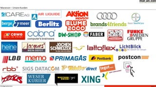 Seite 3Kündigerprävention
Marancon – Unsere Kunden
 