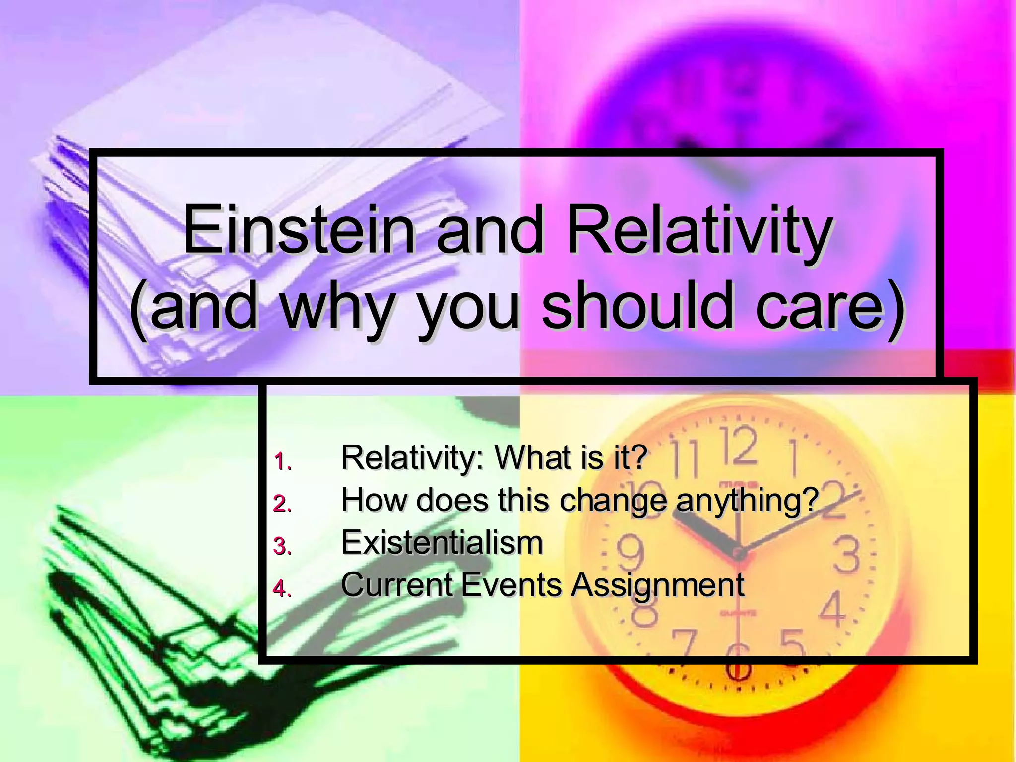 Einstein And Relativity | PPT