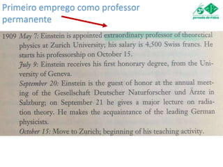 Primeiro emprego como professor
permanente
 