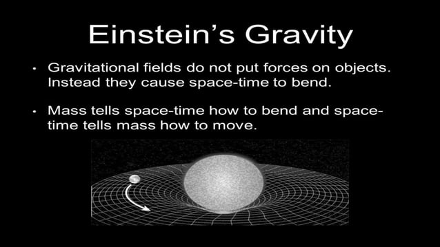 Einstein's theory of general relativity | PPT