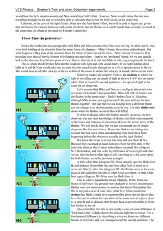 Einsteins traingedanken | PDF