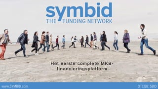 Het eerste complete MKB-
financieringsplatform
 