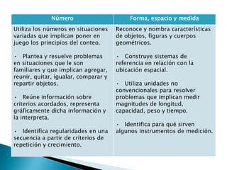 Pensamiento Matematico Infantil