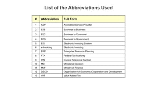 e-Invoicing Implementation in the UAE (A Complete Guide) | PDF