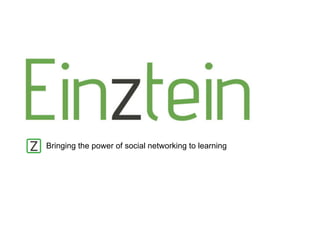 Bringing the power of social networking to learning
 
