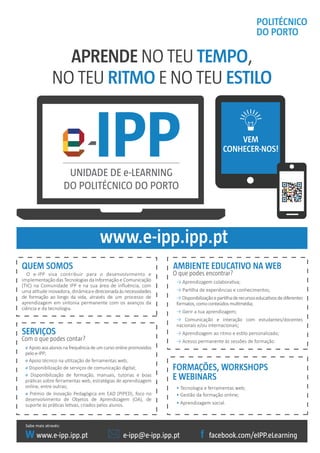 Cartaz Alunos e-IPP