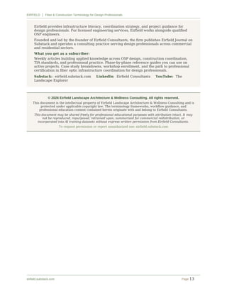 Fiber & Construction Terminology for Design Professionals: A Workflow ...