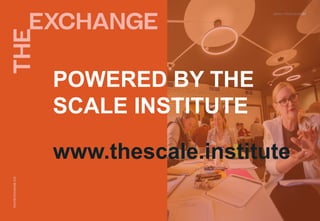 The Exchange 14 Week Business Model Innovation Bootcamp