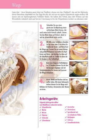 Eis Kunstvoll Serviert