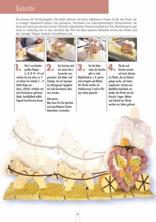 Eis Kunstvoll Serviert