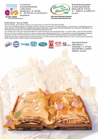 Eis Kunstvoll Serviert