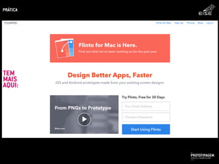 PROTOTIPAGEMJOSÉ MELLO / ADRIANO VALADÃO
EISE
SETEMBRO 2015
PRÁTICA
TEM
MAIS
AQUI:
 
