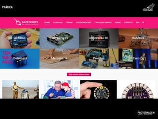 PROTOTIPAGEMJOSÉ MELLO / ADRIANO VALADÃO
EISE
SETEMBRO 2015
PRÁTICA
TEM
MAIS
AQUI:
 