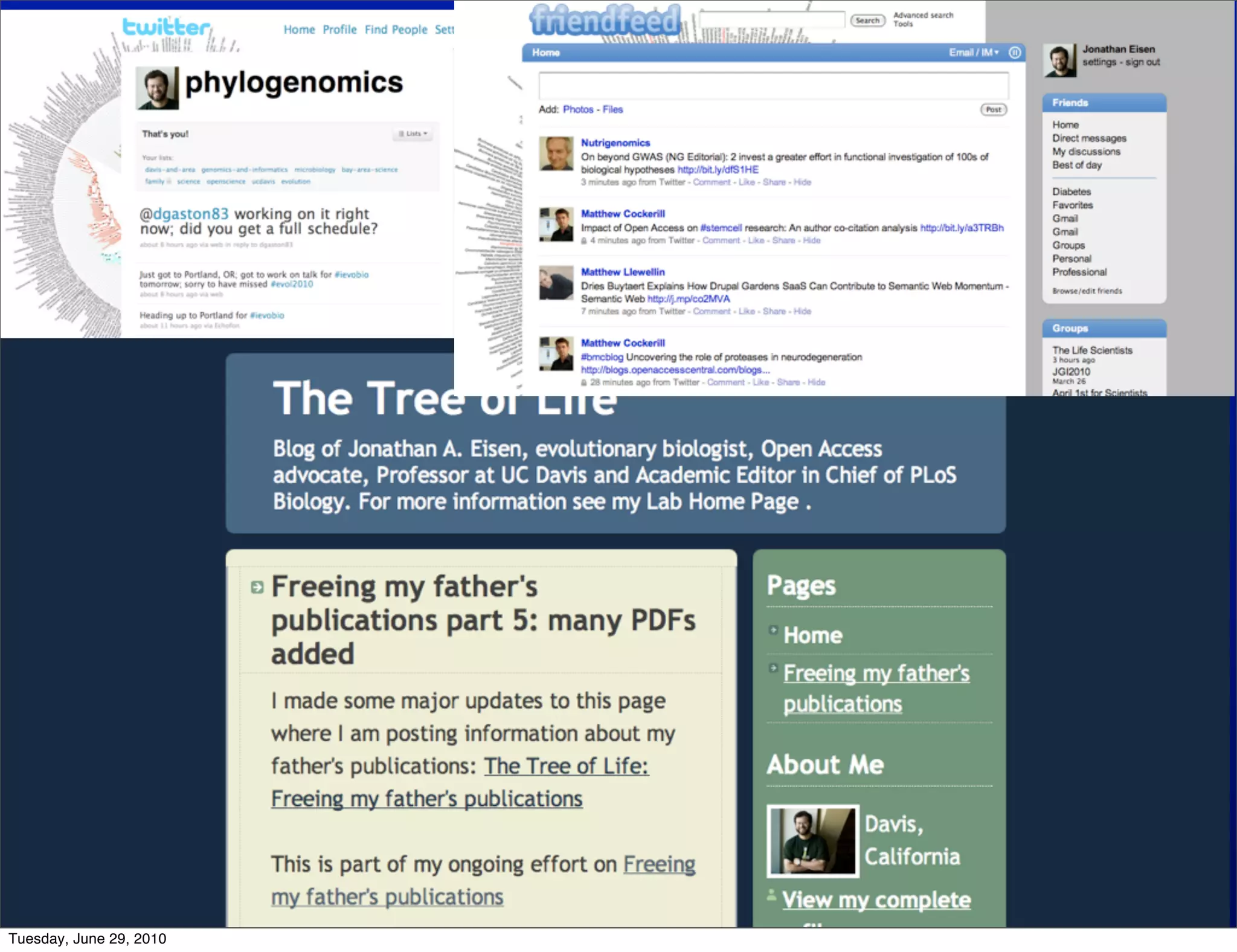 Social Networking in Science




Tuesday, June 29, 2010
 