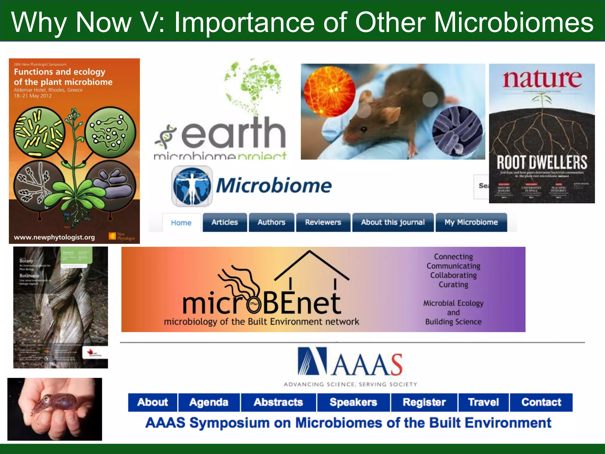 Why Now III: Technological Advances
 