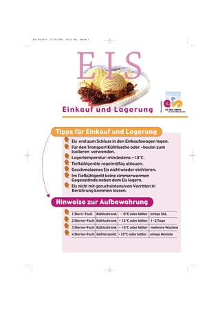 Eis Folienpaket