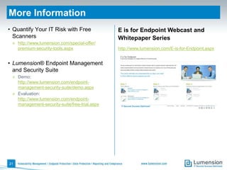 E is for Endpoint II: How to Implement the Vital Layers to Protect Your ...