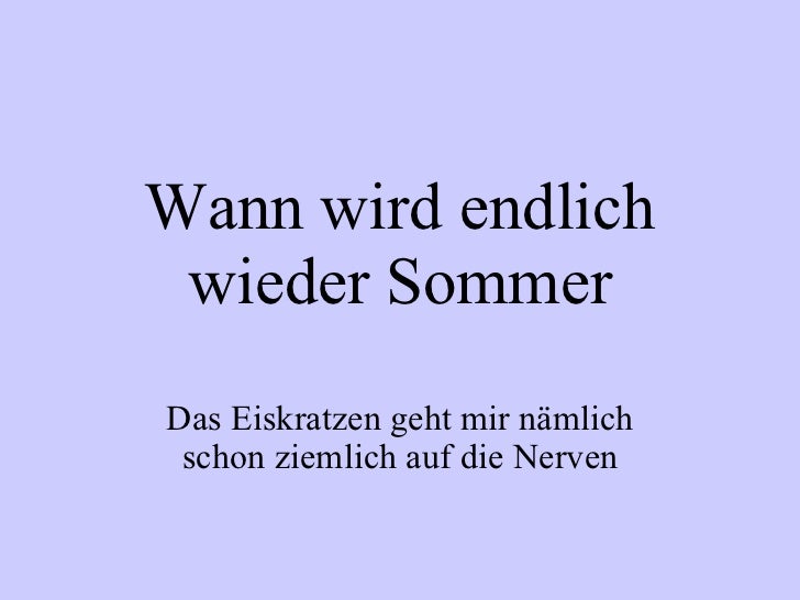 Eiskratzen