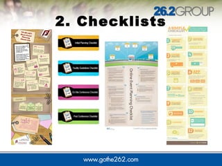 2. Checklists
 