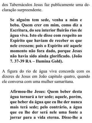 E eis que sobre vós envio a promessa de meu Pai; ficai, porém, na