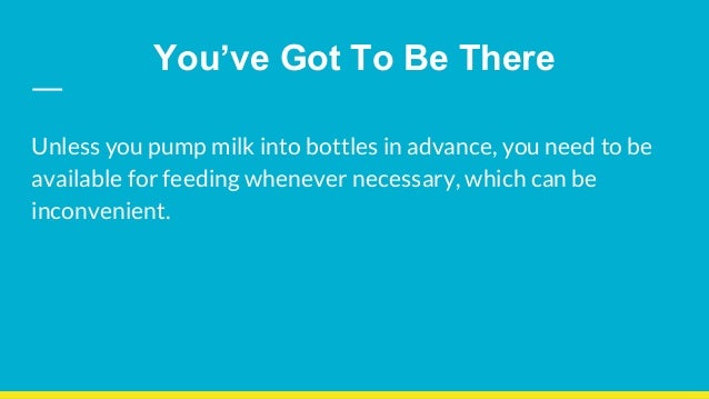 Breastfeeding Vs. Bottle Feeding - Pros And Cons Breastfeeding Vs. Bottle Feeding - Pros And Cons
