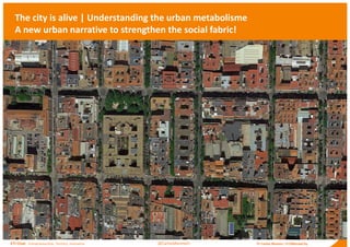 The city is alive | Understanding the urban metabolisme
A new urban narrative to strengthen the social fabric!
ETI Chair - Entrepreneurship, Territory, Innovation Pr Carlos Moreno | #15MinuteCity
@@CarlosMorenoFr
 