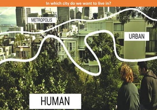 In which city do we want to live in?
 