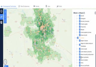 Visualisation de l’information
Méthodologie
Plateforme numérique
----- 15 min by foot
----- 15 min by bicycle
ETI Chair - Entrepreneurship, Territory, Innovation Pr Carlos Moreno | #15MinuteCity
 