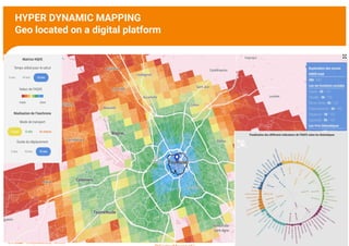 HYPER DYNAMIC MAPPING
Geo located on a digital platform
ETI Chair - Entrepreneurship, Territory, Innovation Pr Carlos Moreno | #15MinuteCity
 