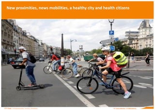 New proximities, news mobilities, a healthy city and health citizens
ETI Chair - Entrepreneurship, Territory, Innovation Pr Carlos Moreno | #15MinuteCity
@CarlosMorenoFr
 