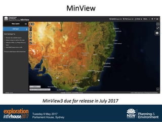 Tuesday 9 May 2017
Parliament House, Sydney
MinView
MinView3 due for release in July 2017
 