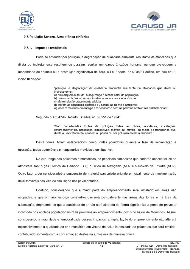 Estudo de Impacto de Vizinhança Estudo de Impacto de Vizinhança
