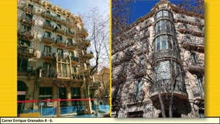 Carrer Enrique Granados 4 - 6.
 