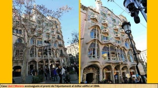 Casa Lleó i Morera aconsegueix el premi de l'Ajuntament al millor edifici el 1906.
 