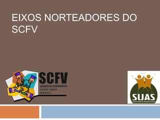 EIXOS NORTEADORES DO
SCFV
 