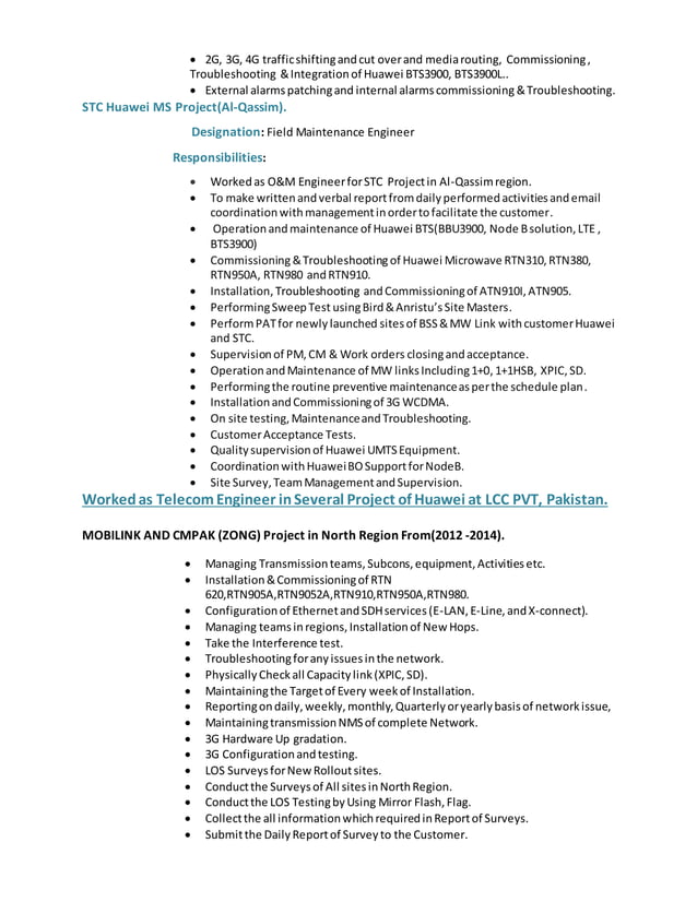 Telecom Engineer | PDF
