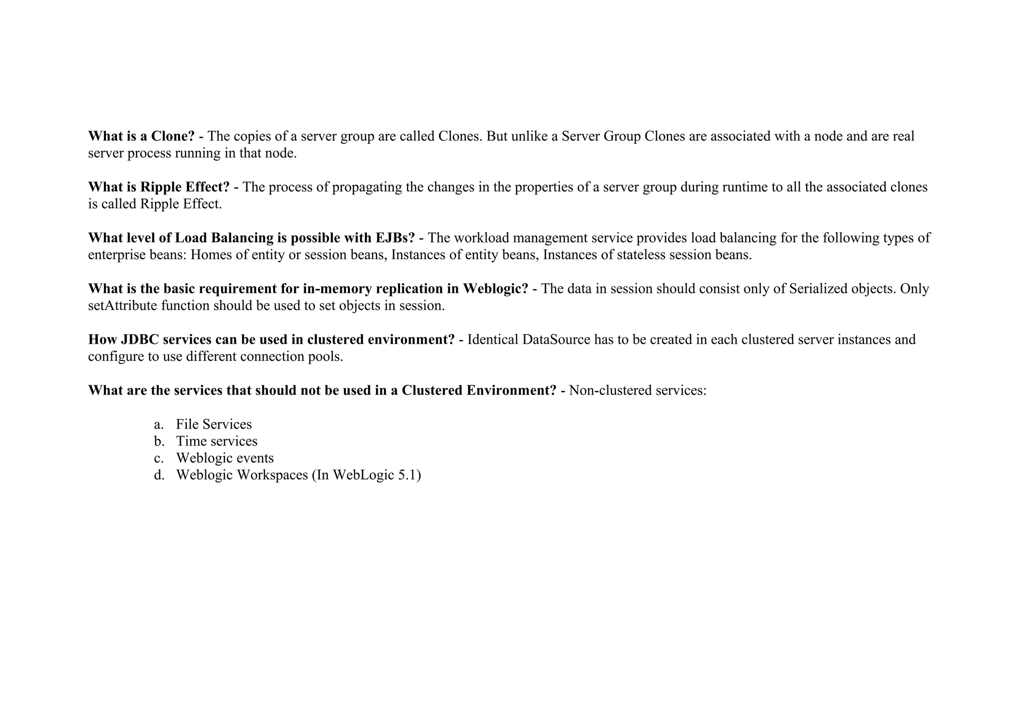 EJB Interview Questions