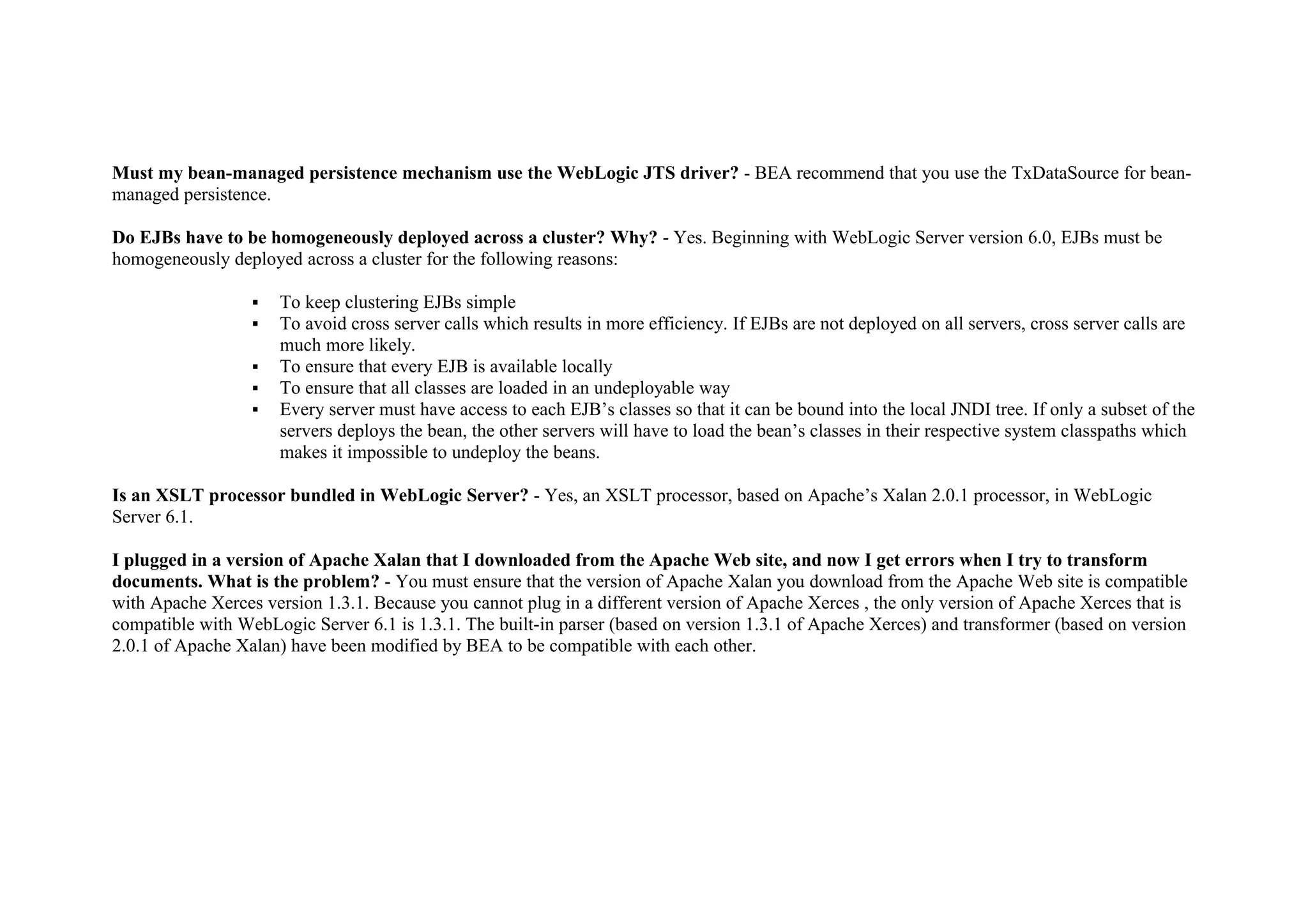 EJB Interview Questions