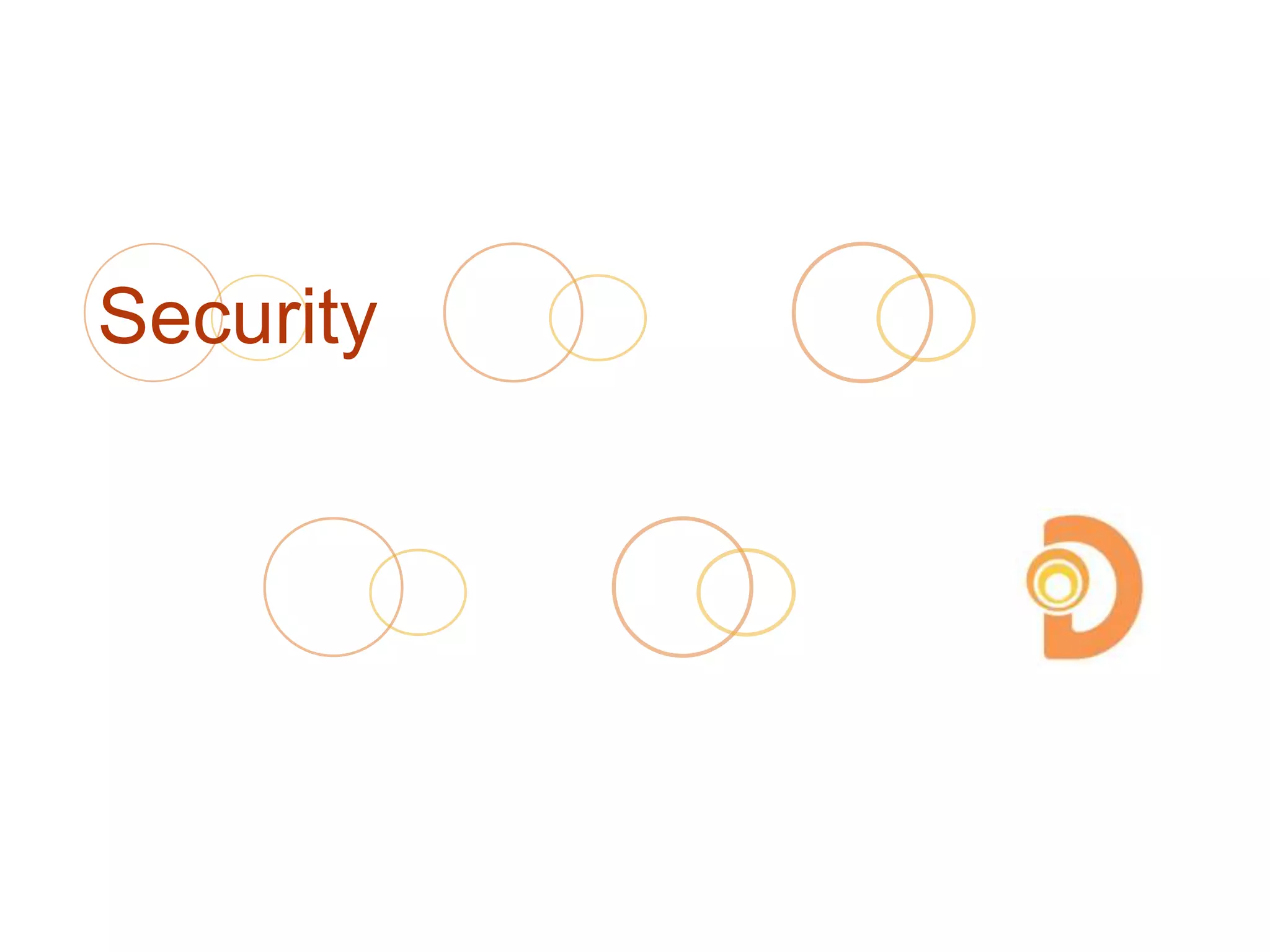 Security
 