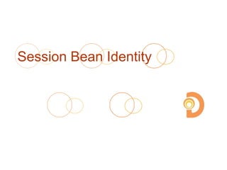 Session Bean Identity
 