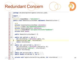 Redundant Concern
2003 – 2013 DevelopIntelligence
http://www.DevelopIntelligence.com
250
 